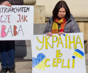 Ulicami Lublina przeszła po raz 6 Manifa. Tym razem - w geście solidarności z Ukrainą