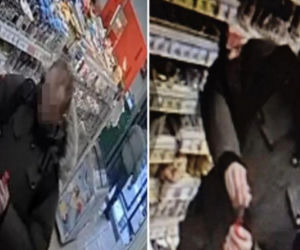 Dolał podejrzaną substancję do butelki octu w sklepie. Policja zatrzymała podejrzanego mężczyznę 