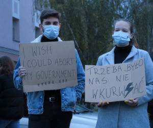 Kalisz: manifestacja na głównych ulicach miasta i pod kurią