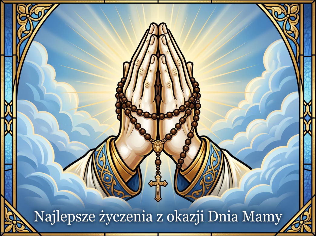 Religijna kartka na Dzień Matki