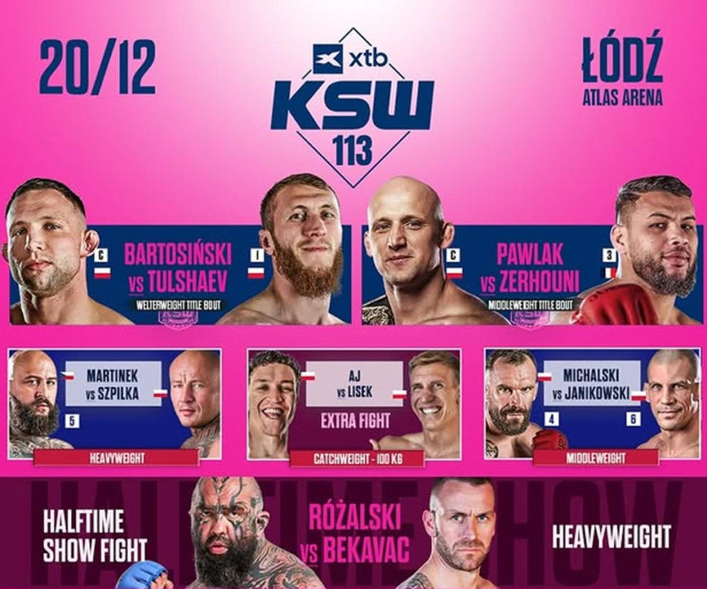 KSW 113: Bartosiński, Szpilka, AJ, Różal w akcji!
