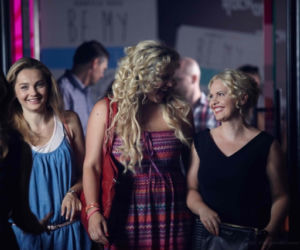 Przyjaciółki 4 sezon odc. 42. Anka (Magdalena Stużyńska), Zuza (Anita Sokołowska), Patrycja (Joanna Liszowska), Inga (Małgorzata Socha)