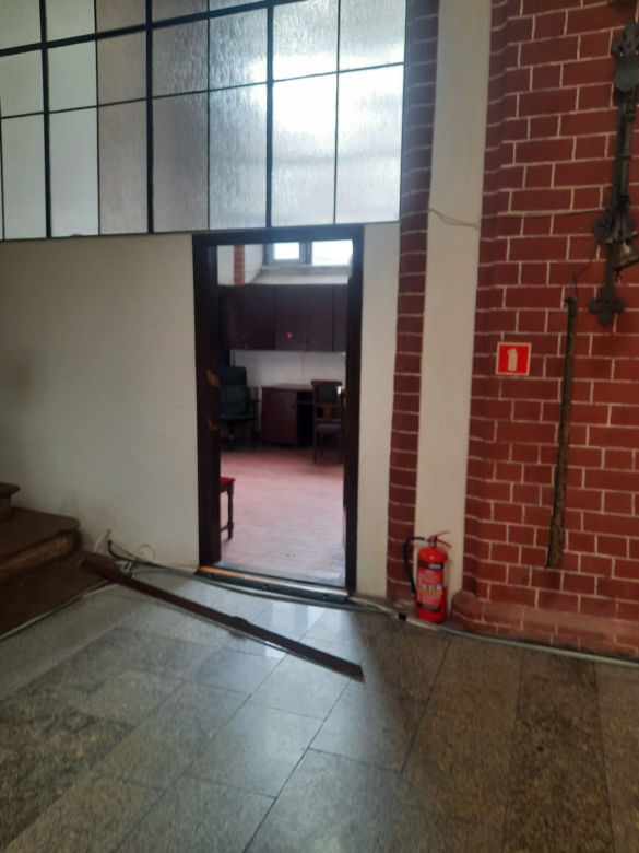 Demolka kościoła we Wrocławiu 