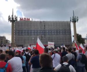 PROTEST ROLNIKÓW W WARSZAWIE