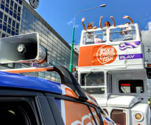 Imprezowy autobus Eski w parku Kasprowicza na Łazarzu!