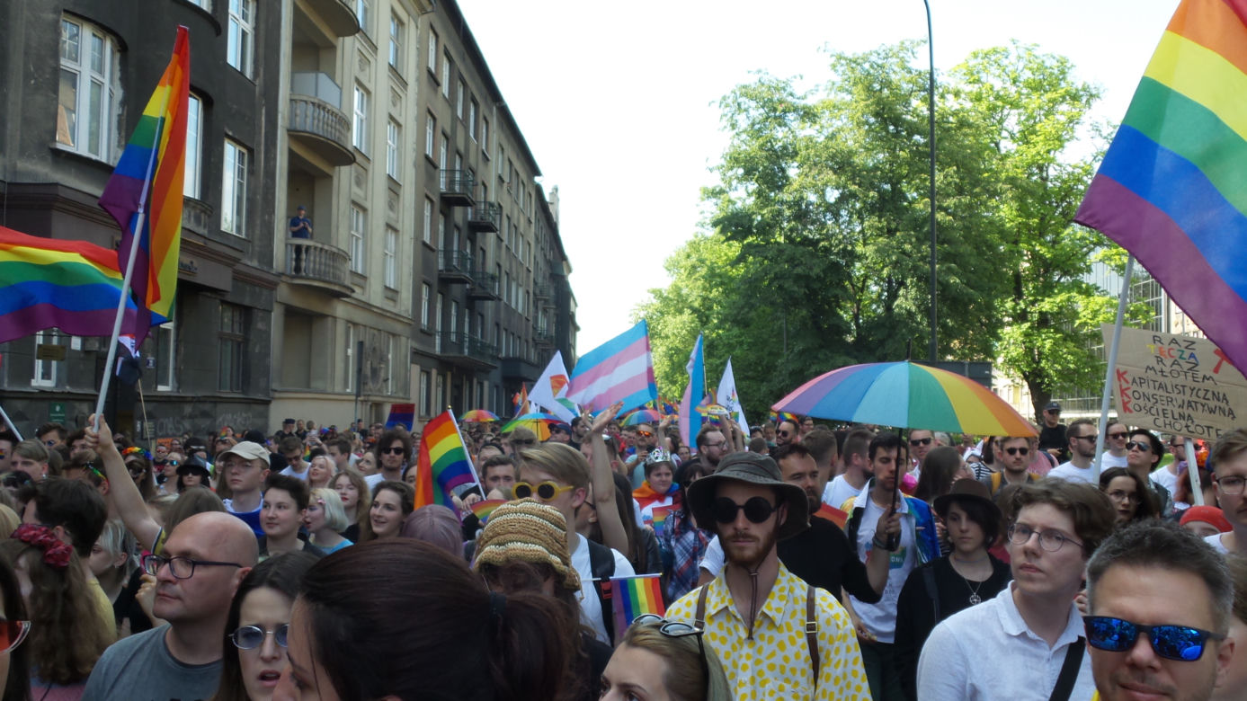 Wielki Marsz Równości przeszedł 18.05.2019 przez Kraków