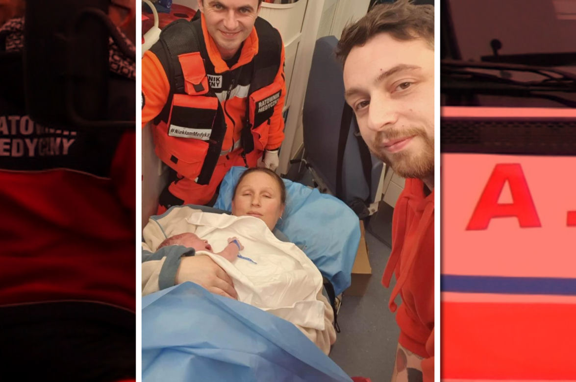 Małej Karolince bardzo spieszyło się na świat