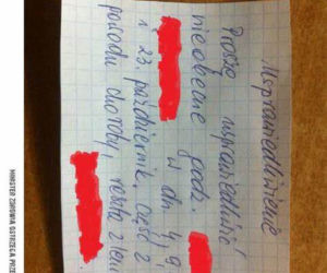 Podrabiałeś kiedyś usprawiedliwiania w szkole? Na te byś nie wpadł! ZOBACZ najzabawniejsze! [GALERIA] 