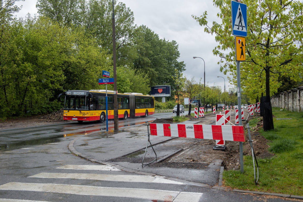  Nowe chodniki na Służewie
