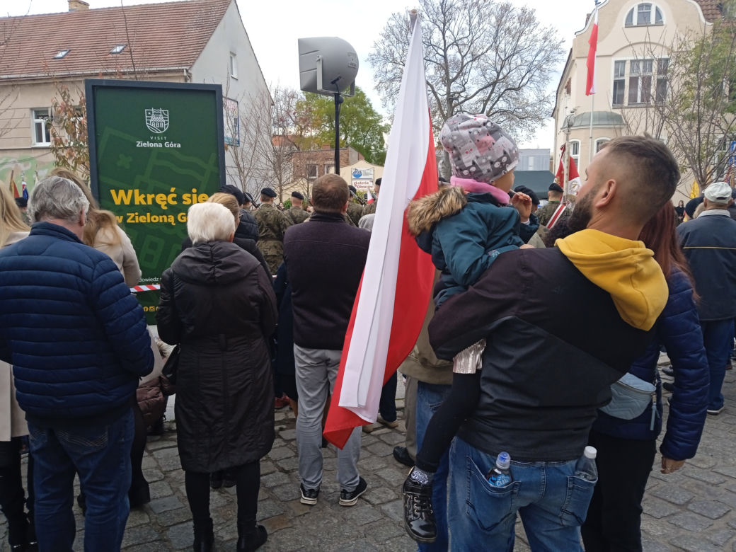 Obchody 11 listopada w Zielonej Górze