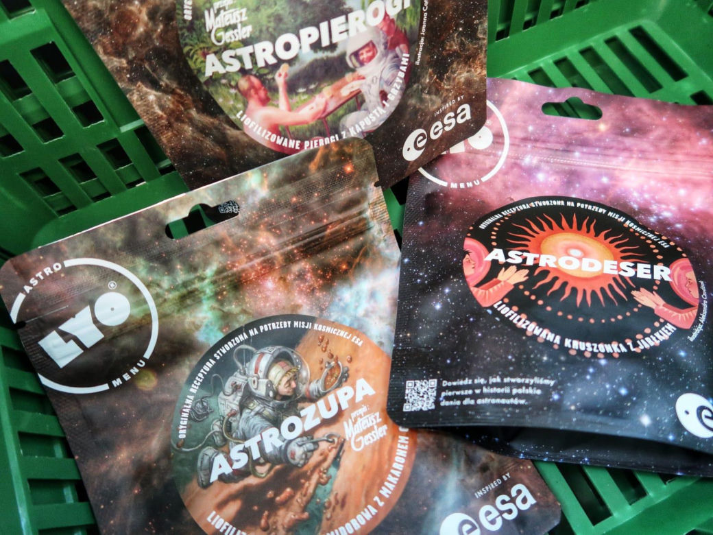 Astrozupa, Astropierogi i Astrodeser z Kielc