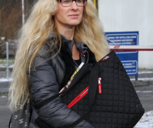 Anna Maleady partnerka Stana Borysa, odwiedza ukochanego w szpitalu