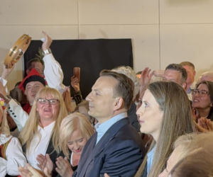 Sztab Łukasza Gibały po wyborach na prezydenta Krakowa