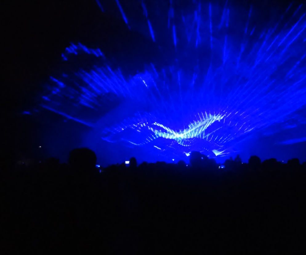 Video mapping na Narodowym Forum Muzyki