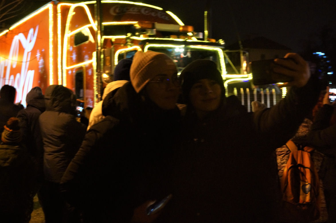 Ciężarówka Coca-Coli w Bydgoszczy [GALERIA]