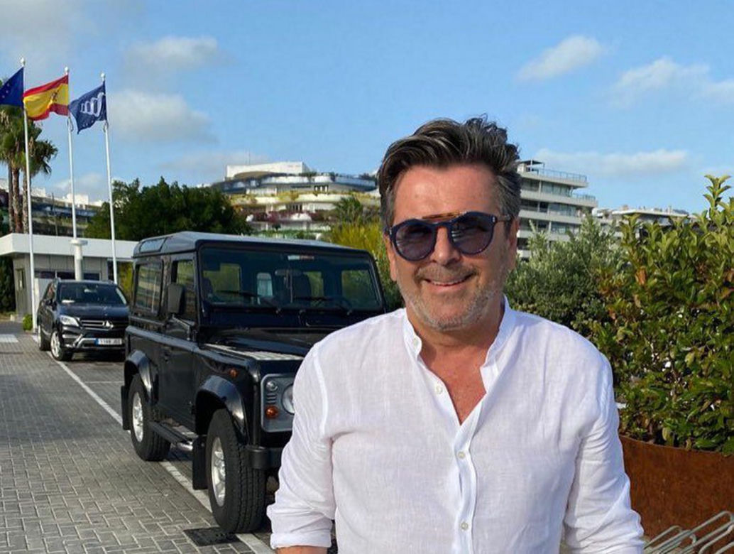 Thomas Anders uciekł z pożaru auta