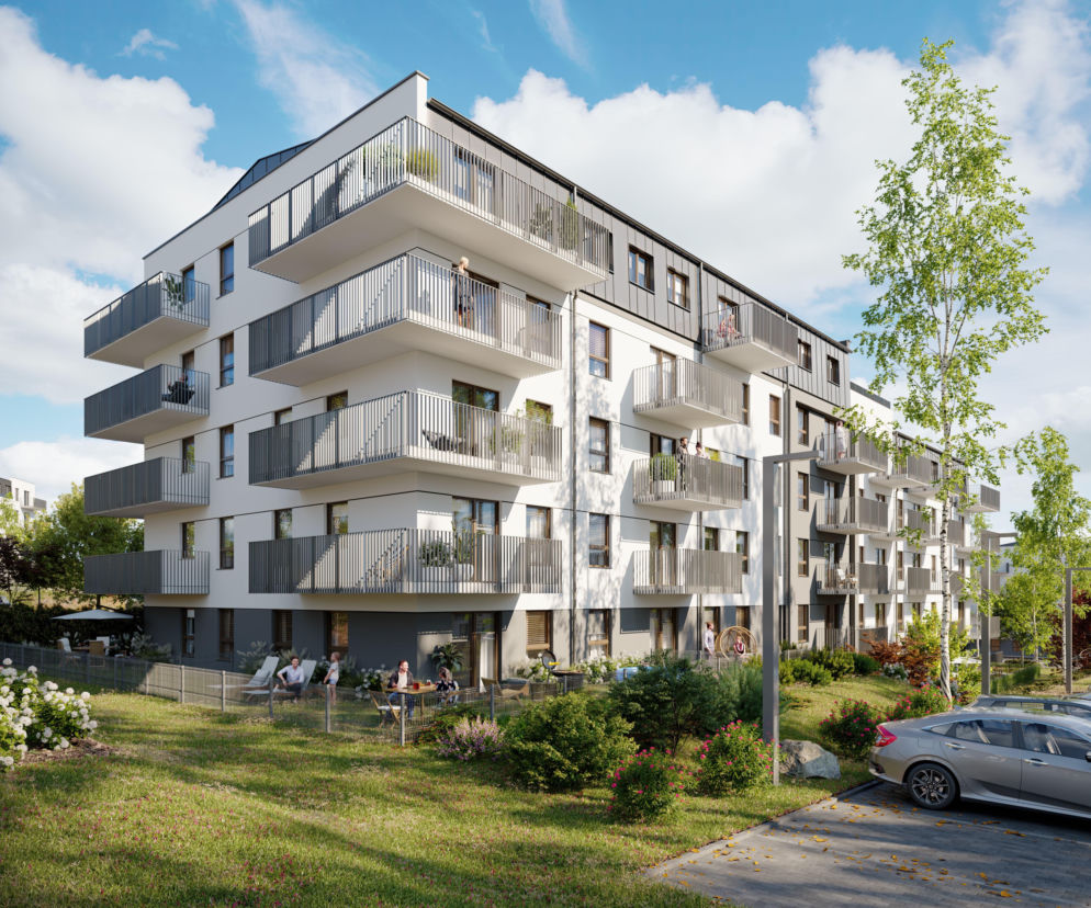 Nowy etap dużego osiedla w Gdańsku. Blisko parków i zbiorników wodnych