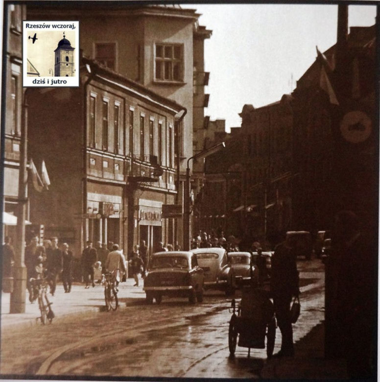 Ulica 3 Maja z lat 60/70. ubiegłego wieku