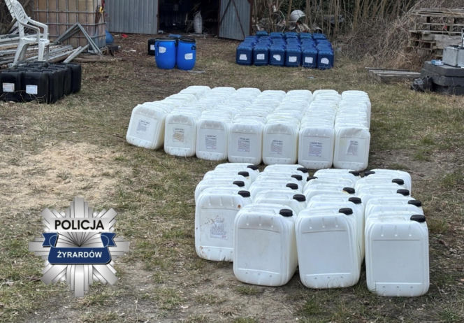 Policjanci z Mazowsza rozbili laboratorium narkotyków i dwa magazyny