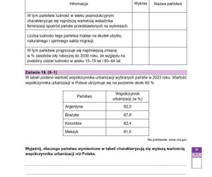Matura 2026 geografia poziom rozszerzony - arkusz CKE