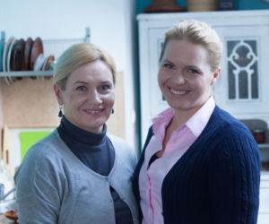 Przyjaciółki 5 sezon odc. 55. Anka (Magdalena Stużyńska), Basia (Lucyna Malec)