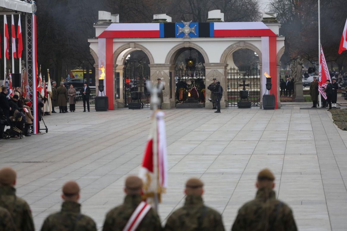 Narodowe Święto Niepodległości 2025 - uroczystość przed Grobem Nieznanego Żołnierza