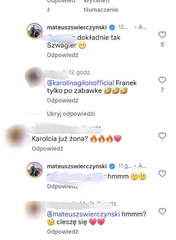 Karolina Gilon już po ślubie? Post jej partnera wywołał lawinę komentarzy