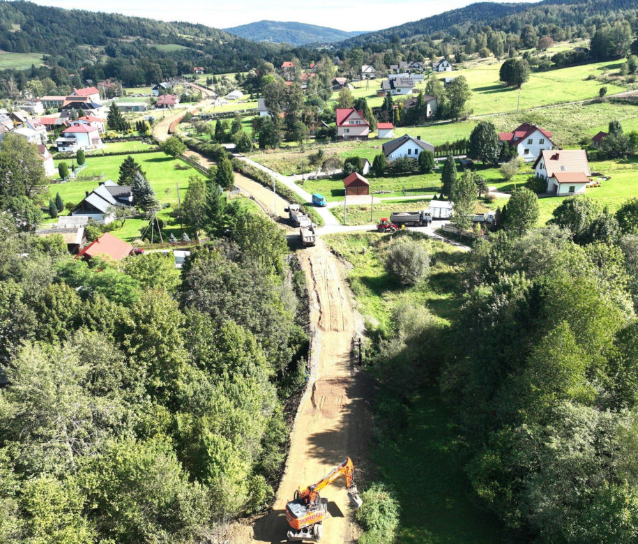 Remont linii Żywiec - Sucha Beskidzka