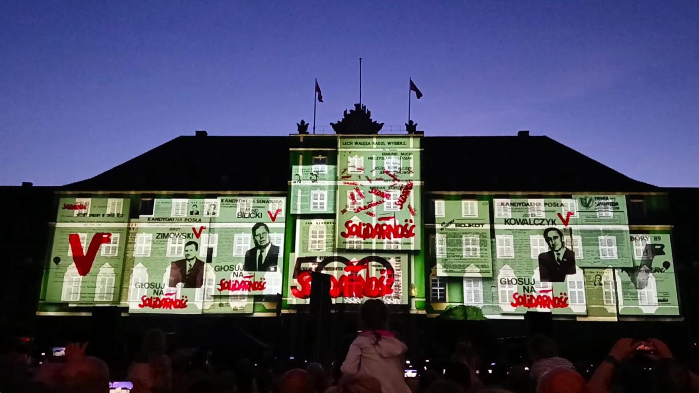Mapping na urodziny Szczecina