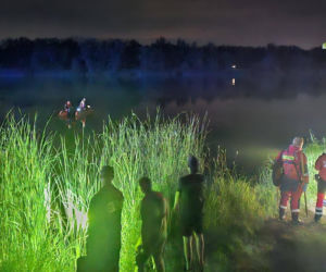 Akcja służb pod Wrocławiem. Ratownicy przeszukują jezioro Bajkał