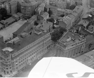 Panorama Krakowa 90 lat temu