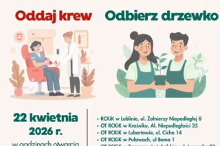 Lubelskie - sadzonki drzew dla krwiodawców [AUDIO]