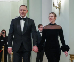 Czarna suknia z prześwitami pierwszej damy rozpaliła Pałac Prezydencki