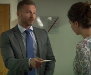 M jak miłość. Paulina (Maria Szafirska), Andrzej (Krystian Wieczorek)