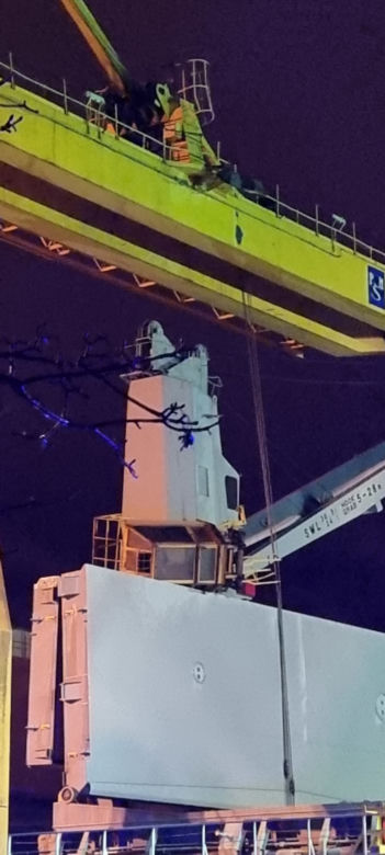 Wypadek w świnoujskim porcie