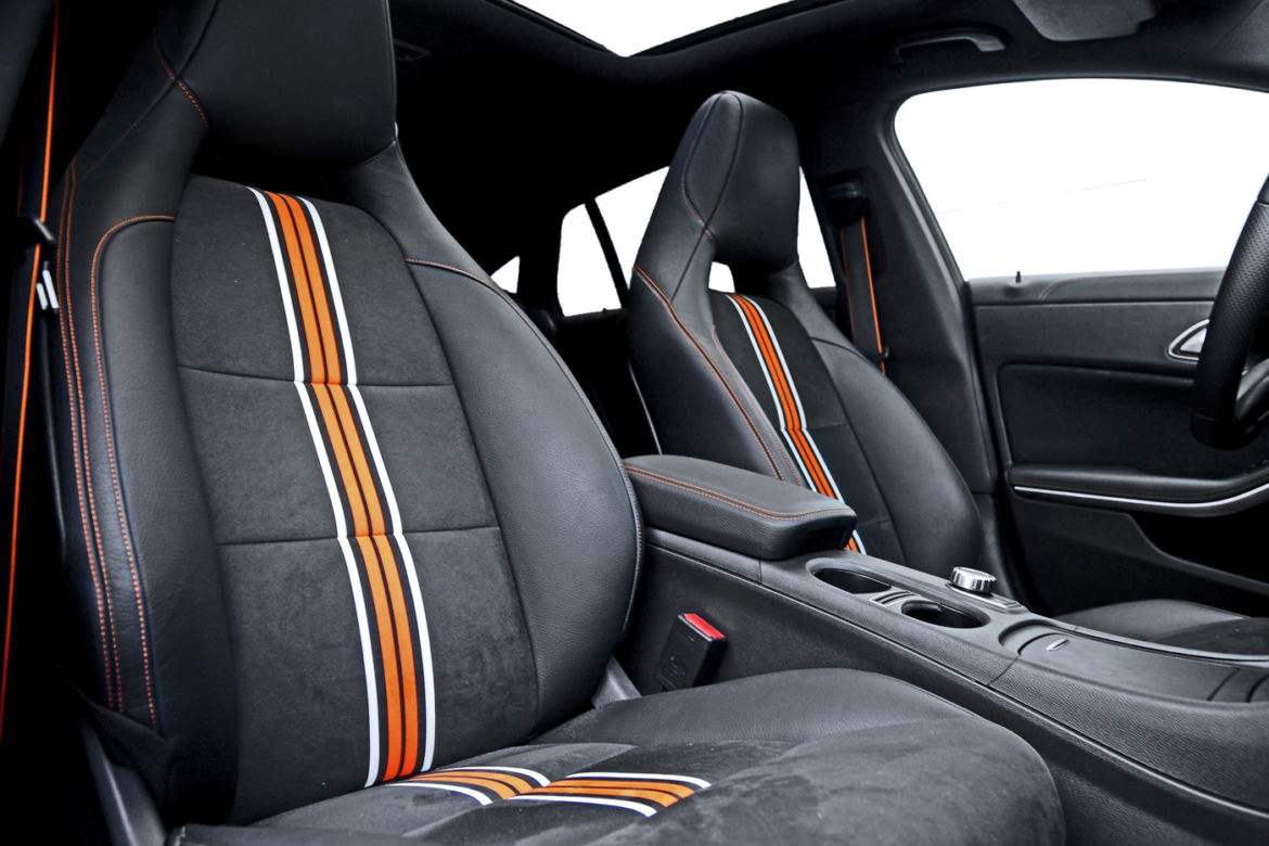 Mercedes-Benz CLA200 Shooting Brake OrangeArt