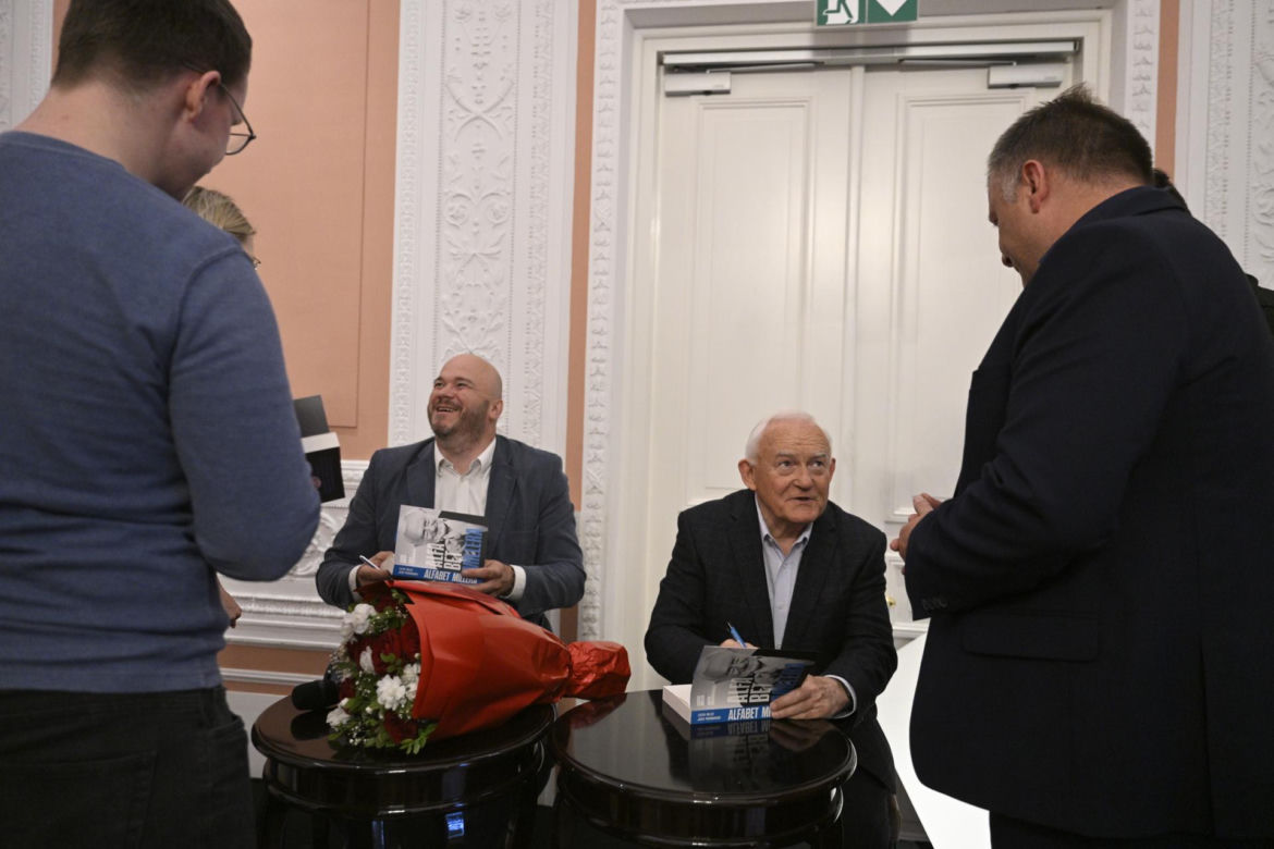 Spotkanie autorskie dotyczące książki "Alfabet Millera"