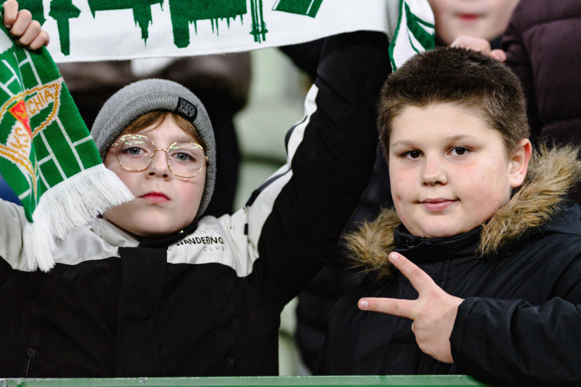 Lechia Gdańsk - Górnik Zabrze, zdjęcia kibiców i zawodników z meczu 18, kolejki PKO BP Ekstraklasy