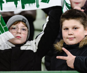 Lechia Gdańsk - Górnik Zabrze, zdjęcia kibiców i zawodników z meczu 18, kolejki PKO BP Ekstraklasy