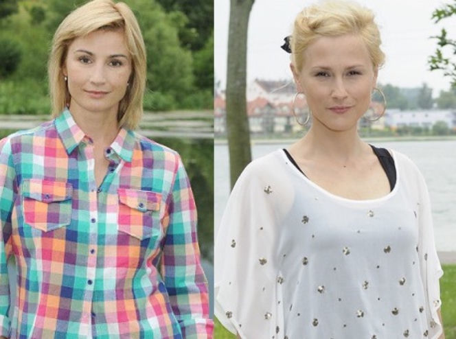 NAD ROZLEWISKIEM. Małgosia (Joanna Brodzik), Mirka (Sylwia Juszczak-Arnesen)