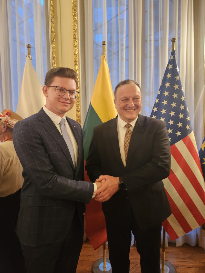 Uroczyste obchody rocznicy uchwalenia Konstytucji 3 Maja w Konsulacie RP w NY
