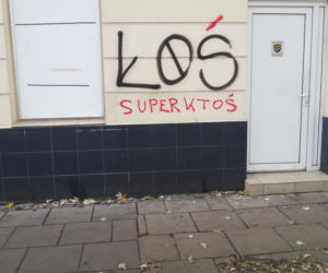Derby Łodzi na murach
