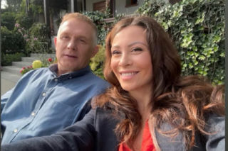 M jak miłość na planie. Artur Rogowski (Robert Moskwa), Joanna (Dominika Sakowicz)