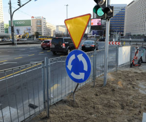 Tak wygląda centrum Warszawy przed Marszem Niepodległości