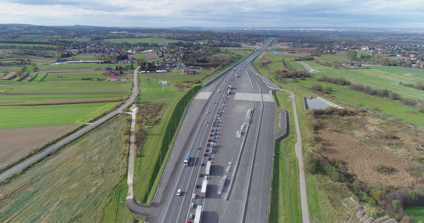 Korek-gigant na autostradzie A4 w Małopolsce