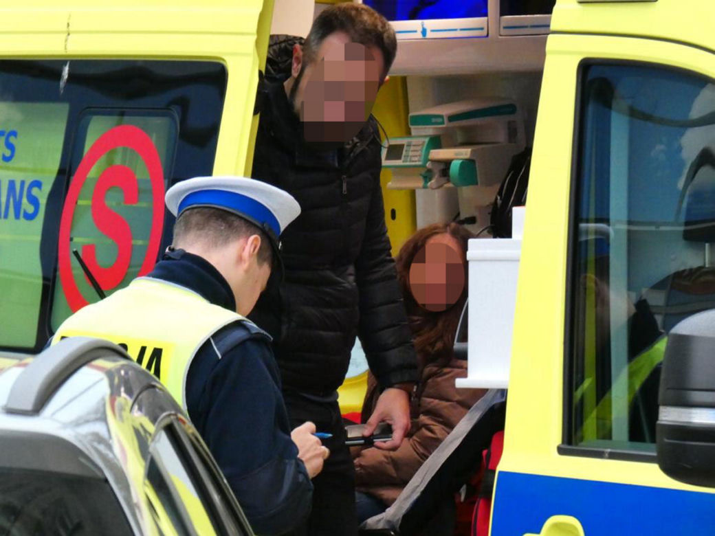 Dantejskie w autobusie. Kilkoro dzieci rannych po gwałtownym hamowaniu