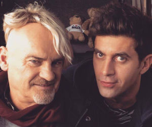 Na Wspólnej Mikołaj (Krzysztof Wieszczek) Roman (Waldemar Obłoza)