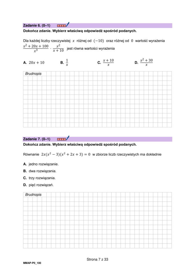 Próbna matura 2026: matematyka. Arkusze CKE, pytania i odpowiedzi  [5.03.2026]