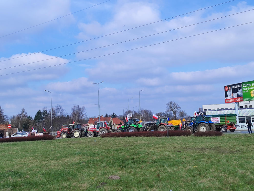Protest rolników w Radomiu 20 marca