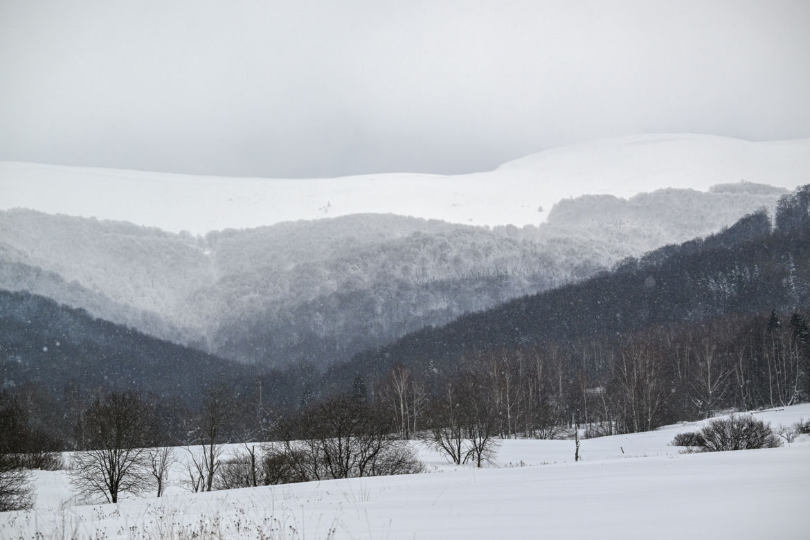 Bieszczady pod śniegiem